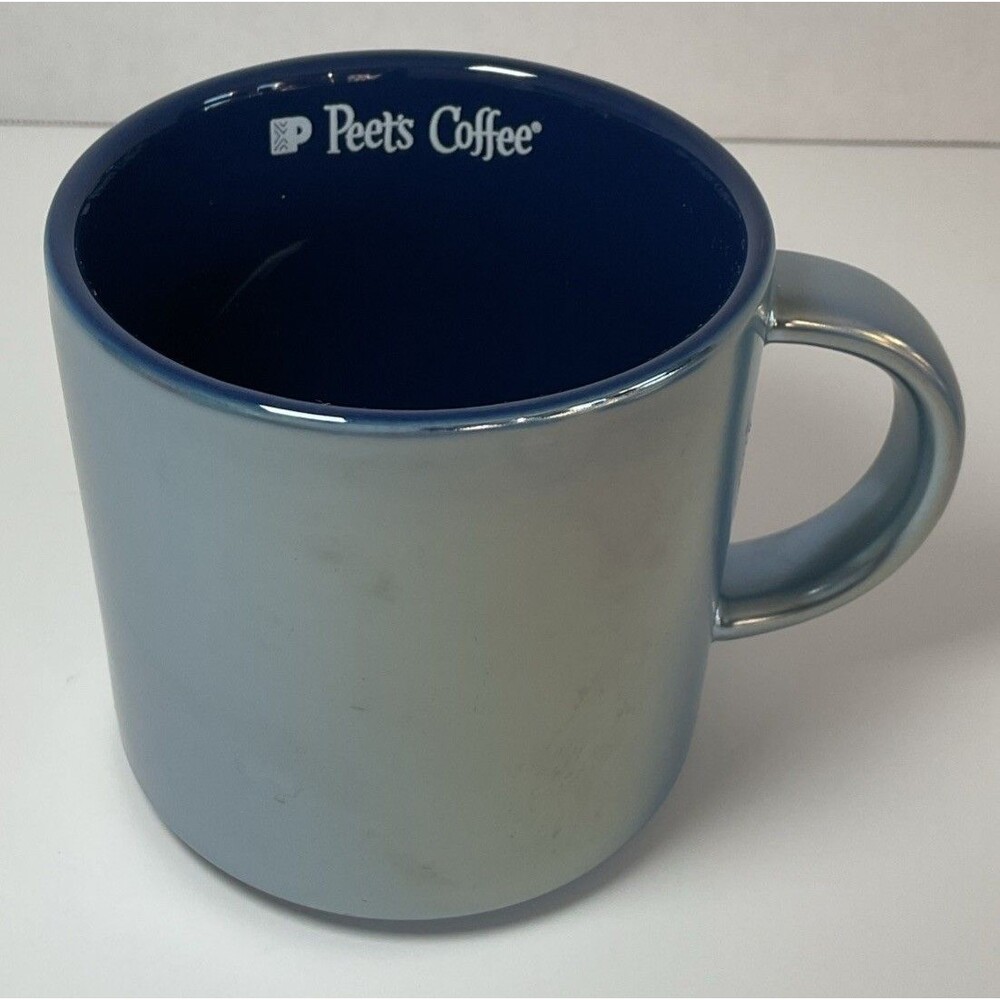 Peet’s Coffee Ceramic Coffee Cup Mug Vintage 12oz/350ml